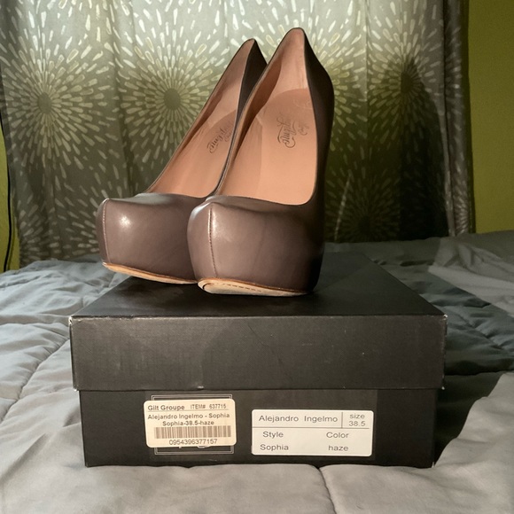 Alejandro Ingelmo platform stilettos - 8.5W BNIB - Picture 5 of 8